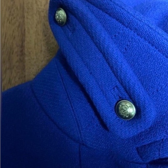 J. Crew Stadium Cloth Nello Gori Double-Breasted Pea Coat - Picture 9 of 10